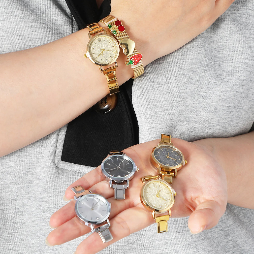 Connecteur de montre de mode en acier inoxydable, lien de charme italien de 9MM, en-tête de montre carrée pour femmes, Bracelet de liaison, bijoux à bricoler soi-même, cadeau