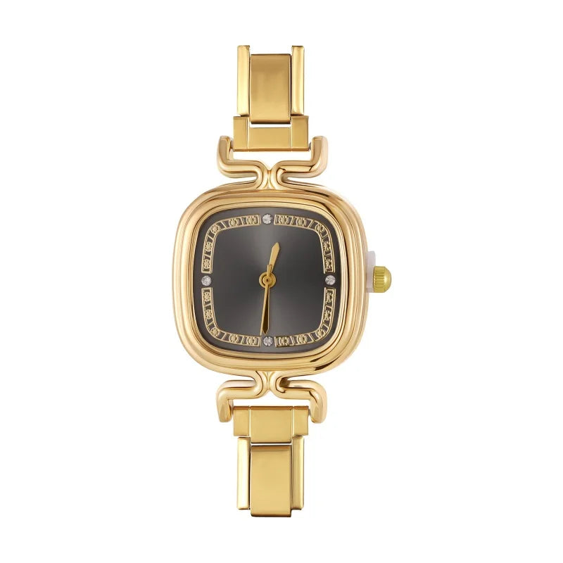 Montre Simple en acier inoxydable pour femmes, adaptée au Bracelet de 9mm, pour étudiant, ami, femme, anniversaire, bijoux à bricoler soi-même, cadeau, vente en gros