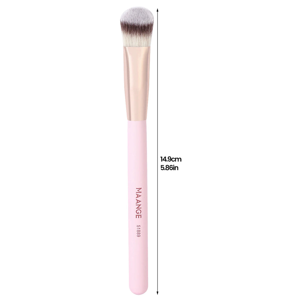 MAANGE-Pinceau de maquillage sous les yeux, brosse triangulaire pour fond de teint, mélange de crème liquide, outils cosmétiques
