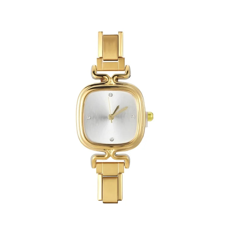 Montre Simple en acier inoxydable pour femmes, adaptée au Bracelet de 9mm, pour étudiant, ami, femme, anniversaire, bijoux à bricoler soi-même, cadeau, vente en gros