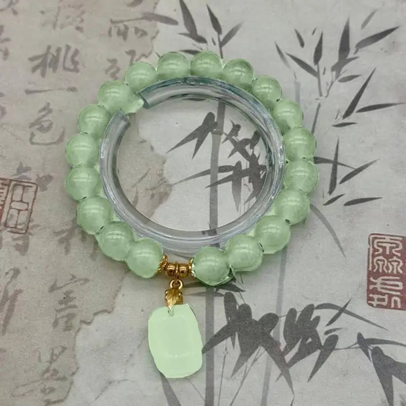 Bracelets de luxe faits à la main pour femmes, perles en émail colorées, look superposé tendance pour un usage quotidien décontracté