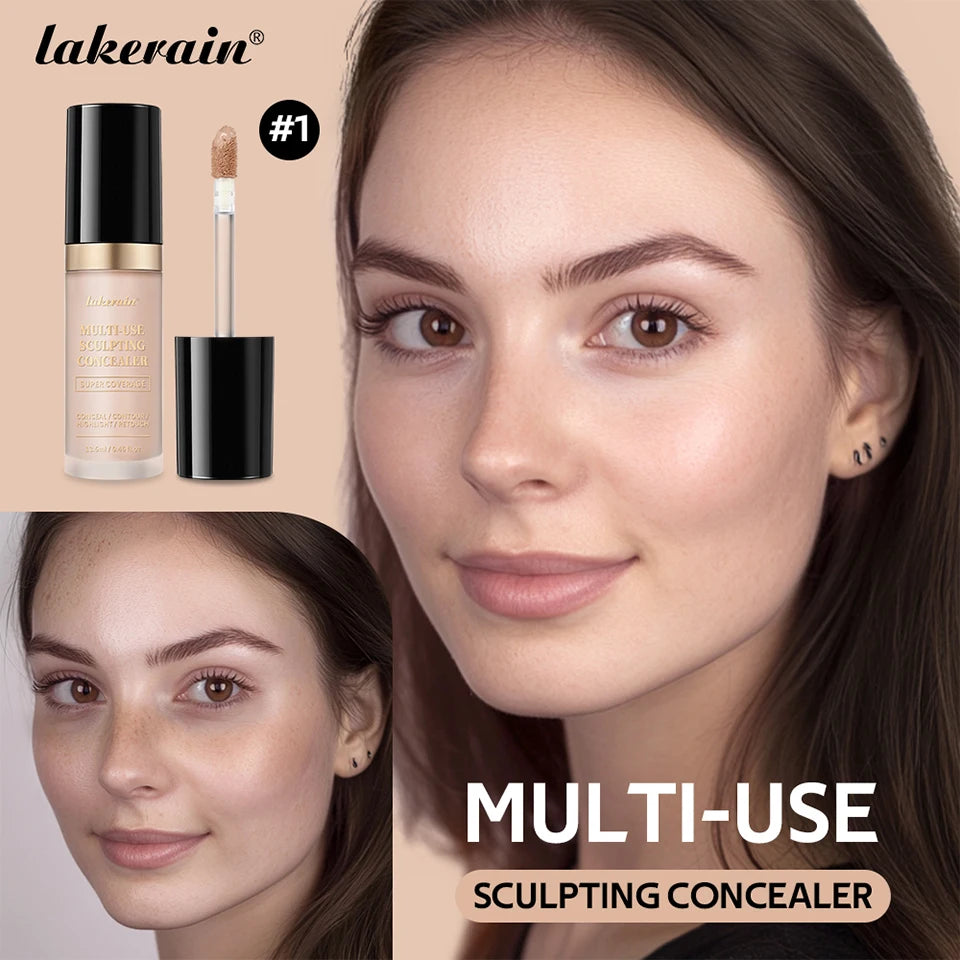 Fond de teint mat à couvrance longue durée, crème multi-usages sans huile, surligneur et retouche, produits de maquillage pour le visage pour femmes