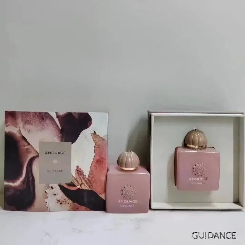 AMOUAGE 100ml Eau de Parfum pour Femme Guidance 46 Parfum Floral Oriental Chypre Longue Durée Élégant Luxueux Parfum Signature