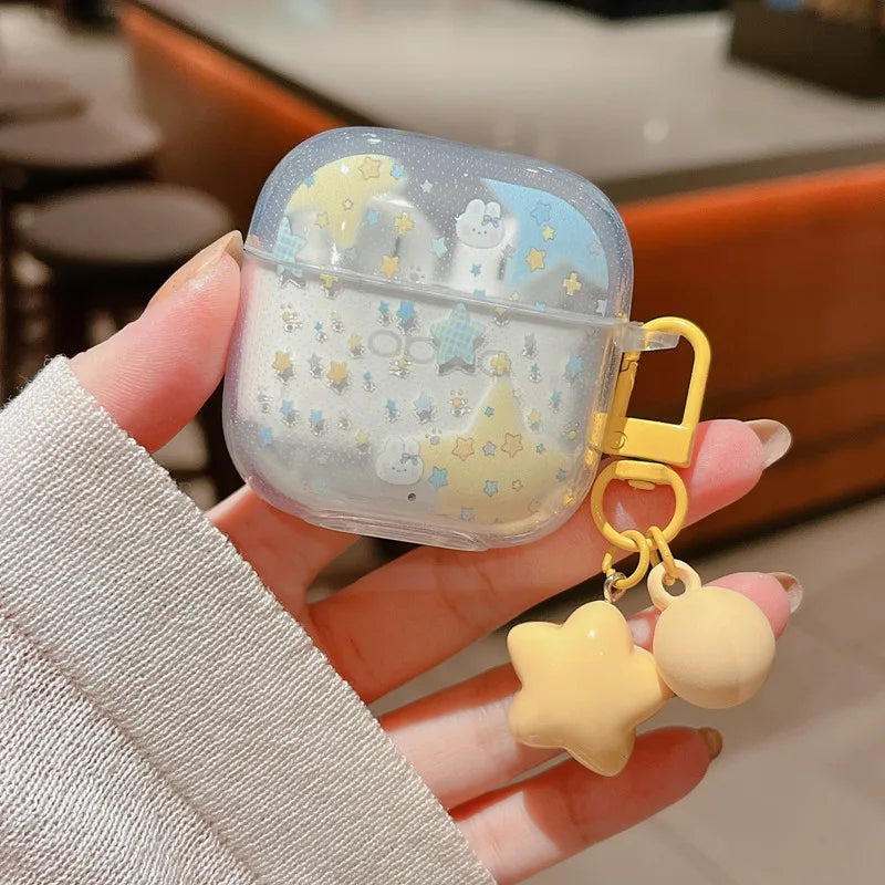 Étui pour écouteurs OPPO Enco Air 4, mignon, nouvelle Version sonore, étui pour écouteurs frais de dessin animé 3D, housse de protection avec porte-clés