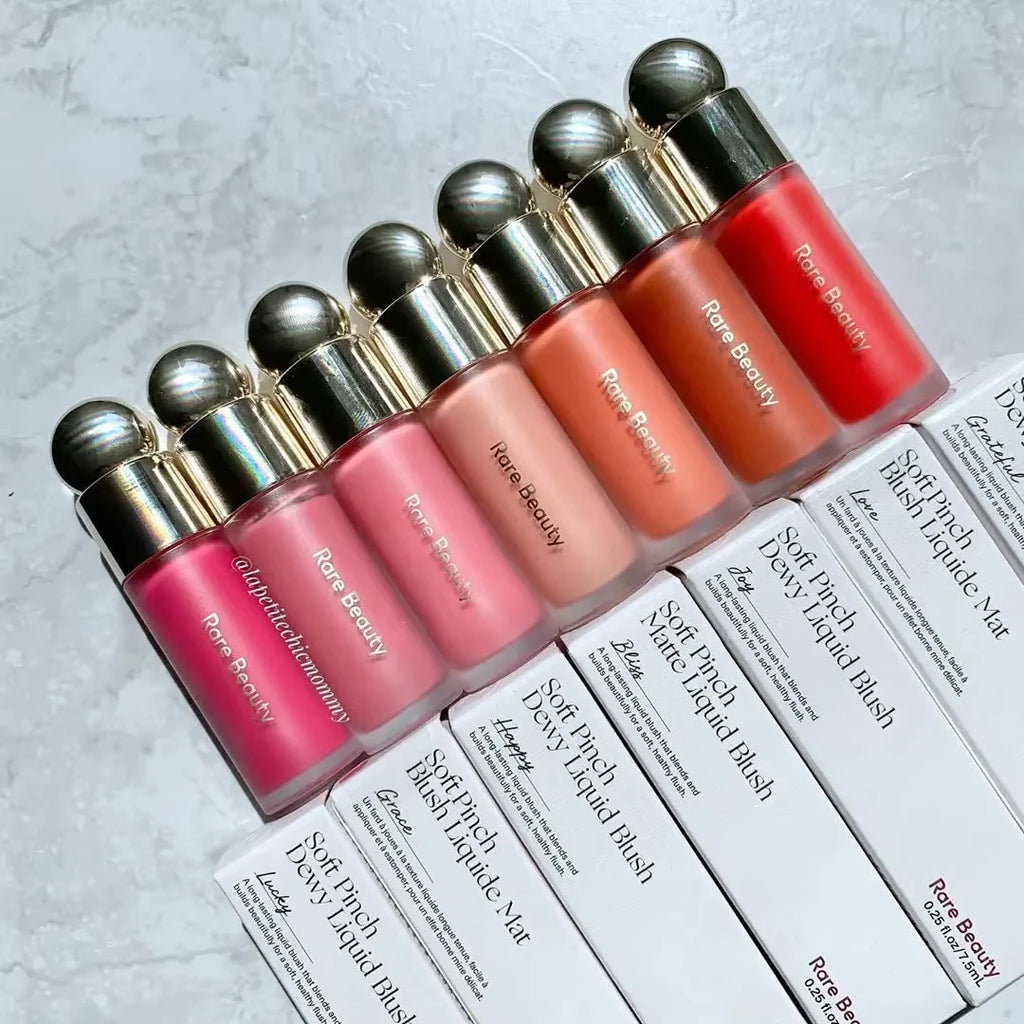 Rare beauté doux pincement liquide Blush soyeux et glisse sur lisse longue durée dodu pincement-parfait affleurant sans couture mat rosé maquillage