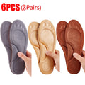 Semelles intérieures souples en PU Orth4WD pour hommes et femmes, chaussures de course respirantes, absorption des chocs, coussretours de soutien de la voûte plantaire
