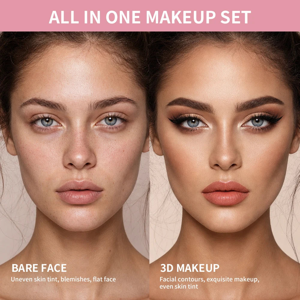 Ensemble maquillage complet