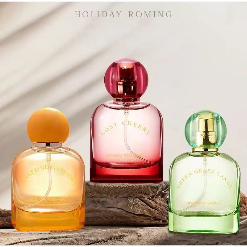 Parfum pour femmes populaire en Russie, Eau de Parfum 50ml, senteurs d'orange, de raisin et de cerise, parfum léger longue durée, parfum fruité naturel pour femmes