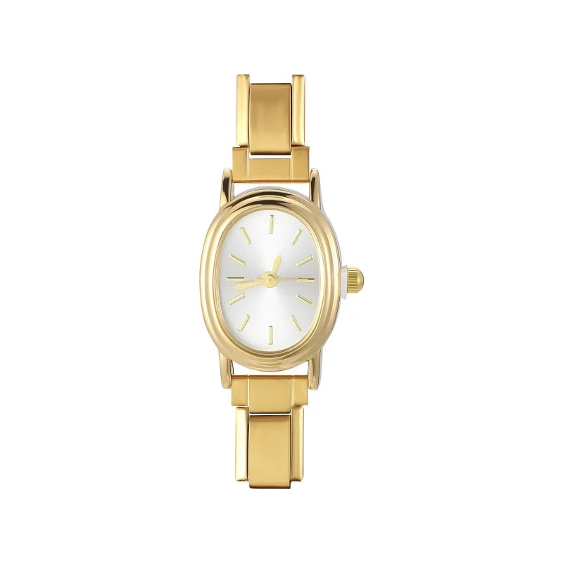 Montre Simple en acier inoxydable pour femmes, adaptée au Bracelet de 9mm, pour étudiant, ami, femme, anniversaire, bijoux à bricoler soi-même, cadeau, vente en gros