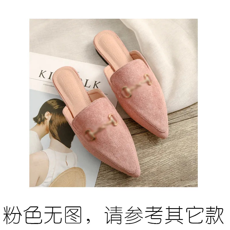Chaussures plates femmes printemps/automne Chaussures plaques extérieur Mules Chaussures Zapatos Planos De Mujer décontracté Sapatilha Feminina mocassins