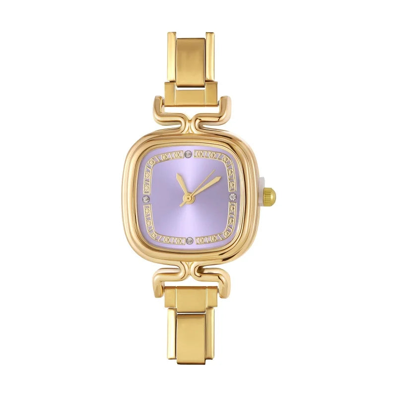 Montre Simple en acier inoxydable pour femmes, adaptée au Bracelet de 9mm, pour étudiant, ami, femme, anniversaire, bijoux à bricoler soi-même, cadeau, vente en gros
