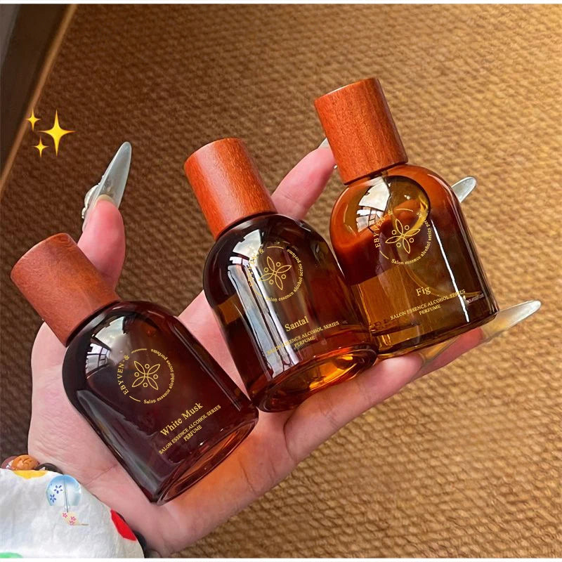 Eau de Parfum Santal pour Femme, Parfum Oriental Frais, Floral Fruité, Vanille Douce, Longue Tenue, pour le Quotidien et les Rendez-vous